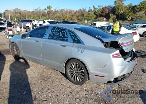 2017 Lincoln Mkz Select из США, поврежденный, VIN 3LN6L5C94HR618664